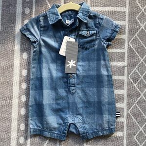 Little Splendid 6/9mo Denim Jumper